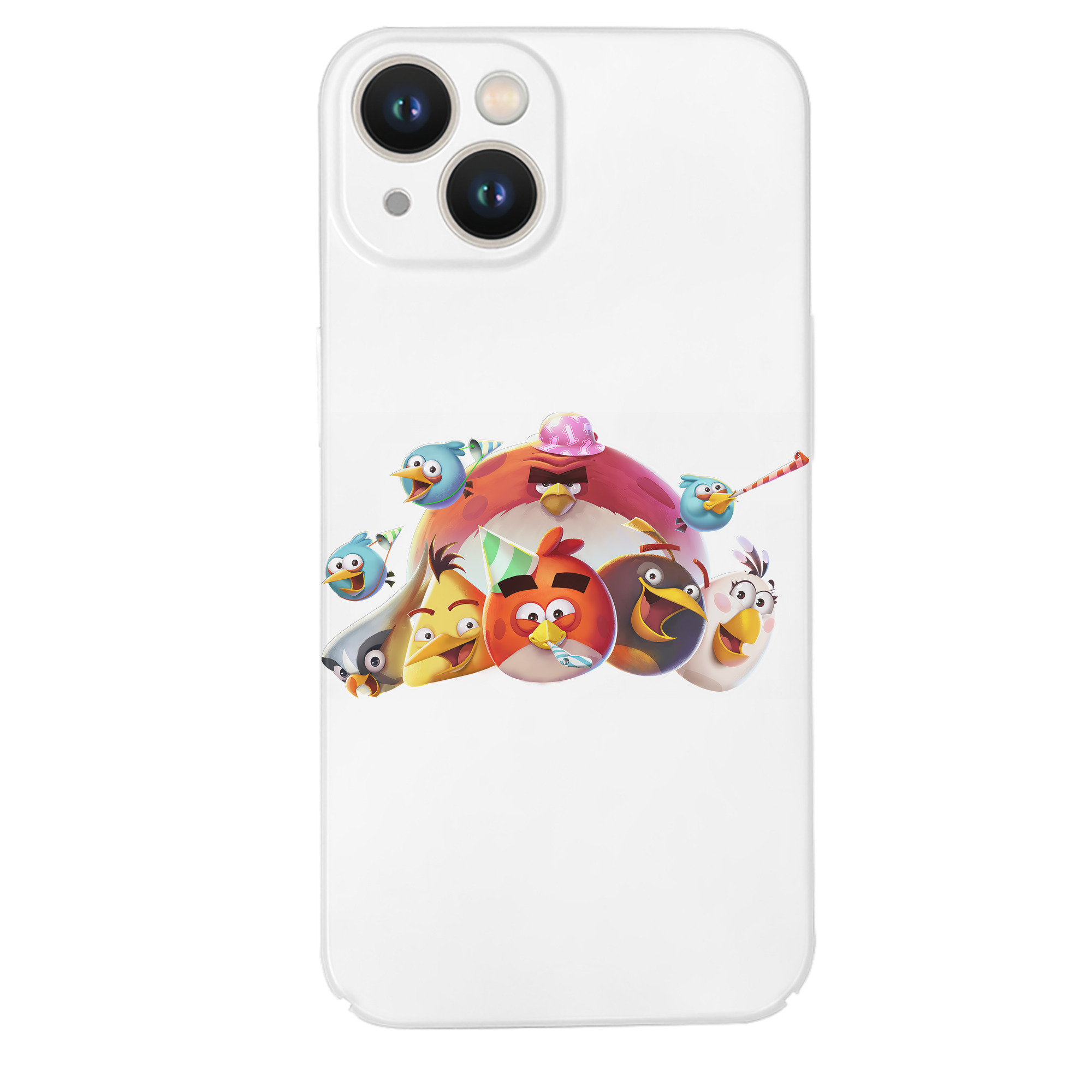 （画像用） Angry Birds アングリーバード 【iPhone 14シリーズ対応】ハードケース